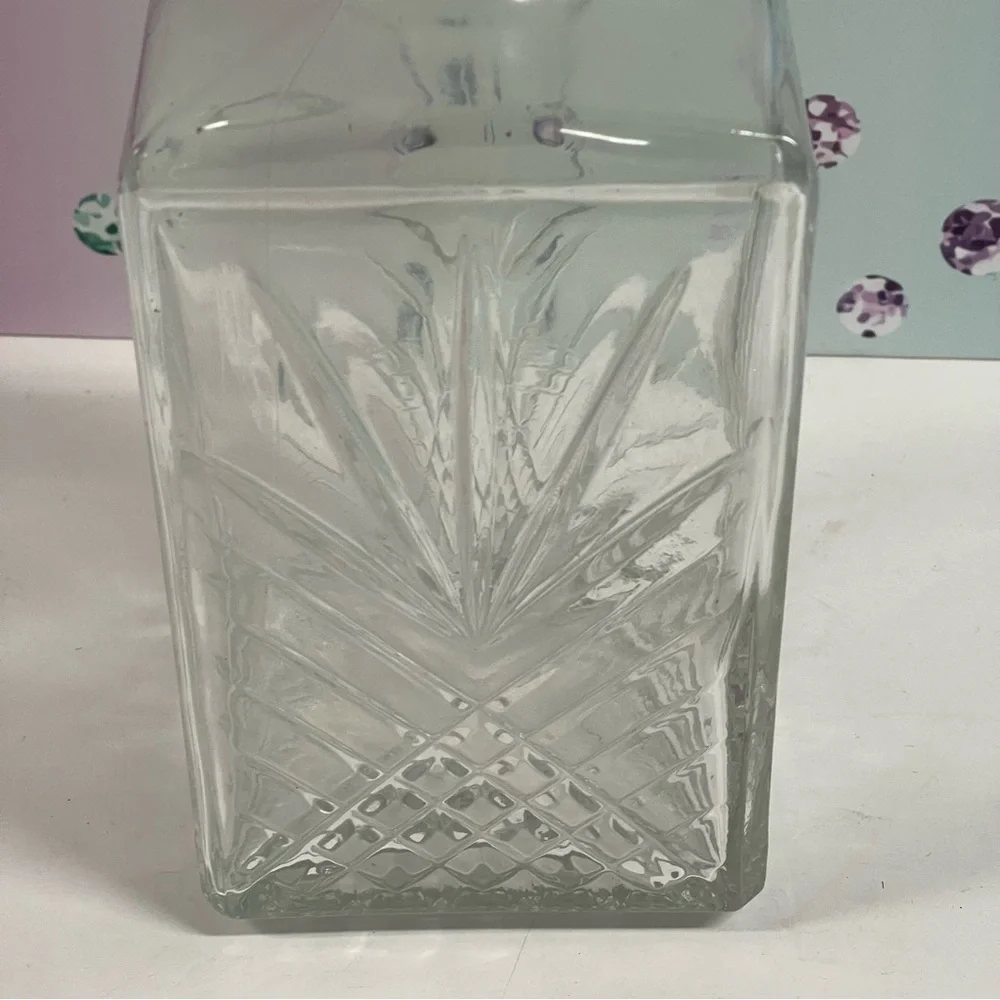 🇮🇹GORGEOUS ITALIAN CRYSTAL DECANTER